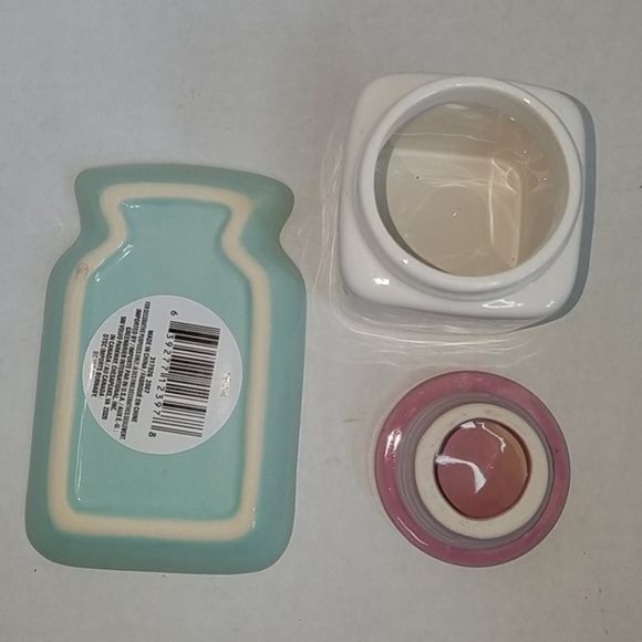Decorative Jar Dish Soap Jewelry Love Yogurt NWT - Picture 4 of 5